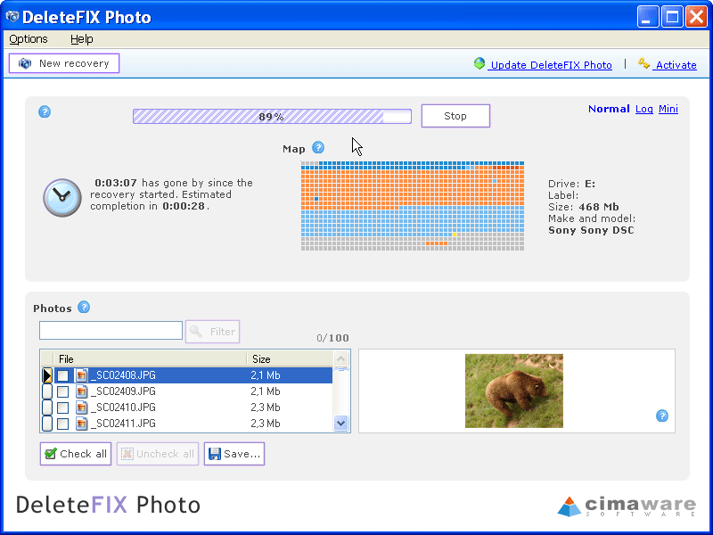 DeleteFIX Photo is recovering your photos